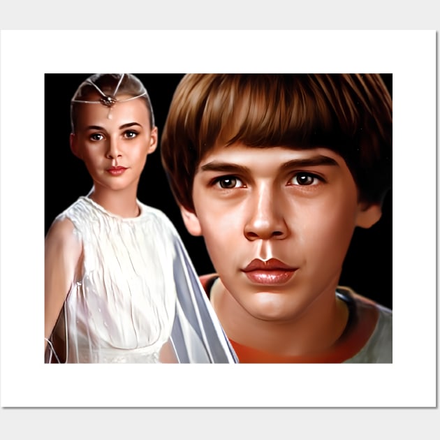 The Empress & Bastian Wall Art by The Neverending Story